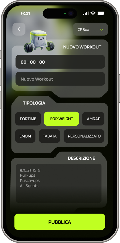 Concept A - Workout
